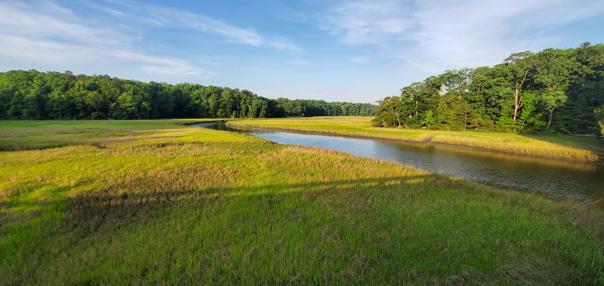 The beautiful King Creek Estuary in the early morning sun