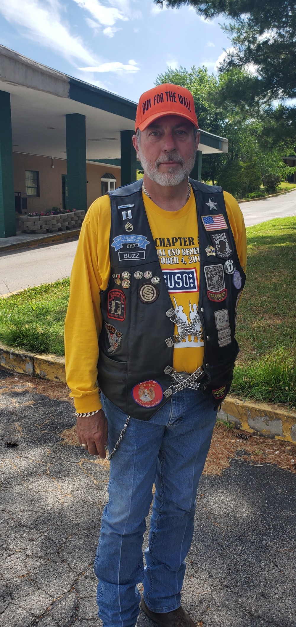 David, momentally halted in his epic ride around the country (https://www.rftw.us)
