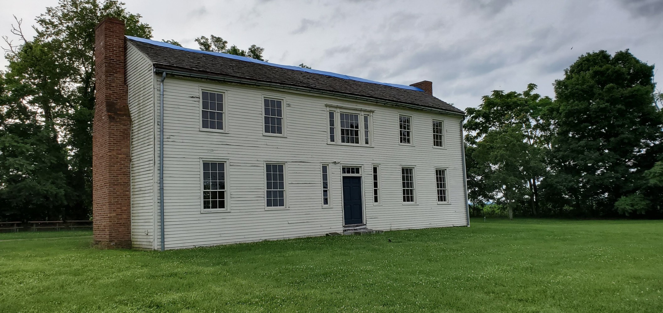 Mordecai Lincoln's house. Abraham's uncle.