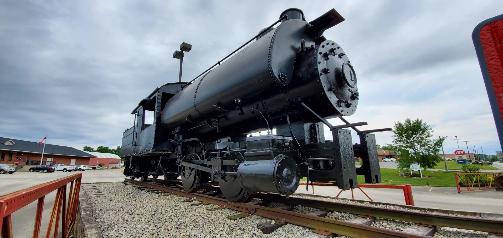 Another locomotive.