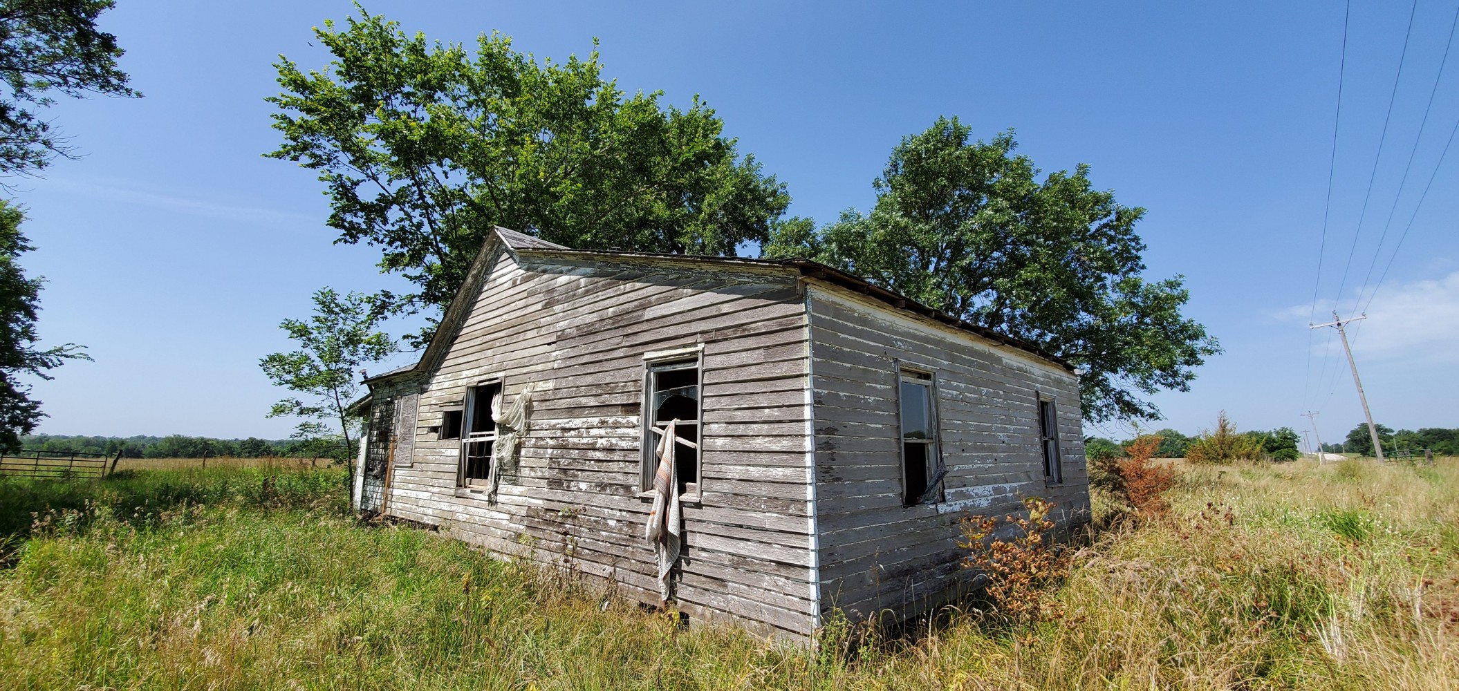 Another abandoned house.