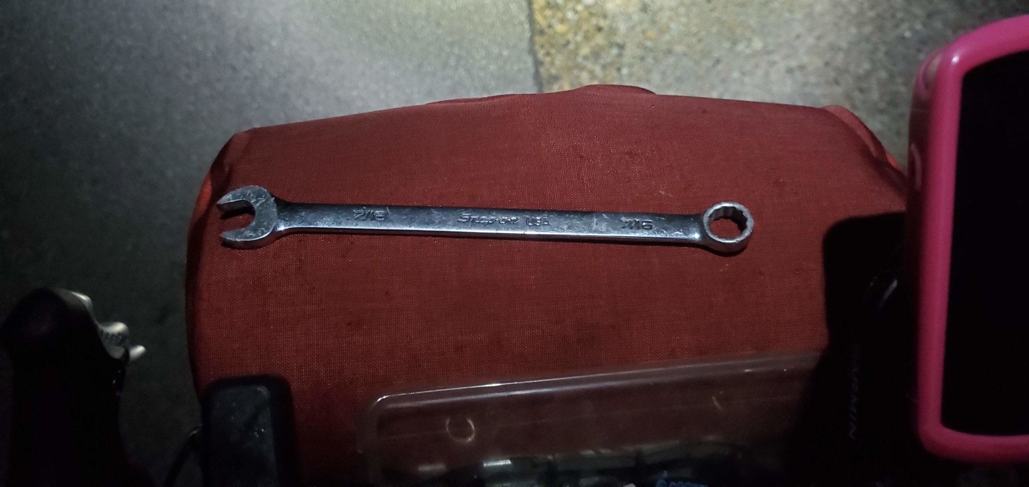A 7/16" Snap-on wrench! #roadsidetoolfind