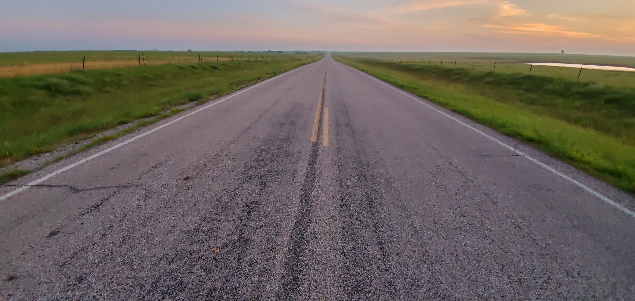 "And the road goes on forever."https://www.youtube.com/watch?v=TCRS4DRmf_w