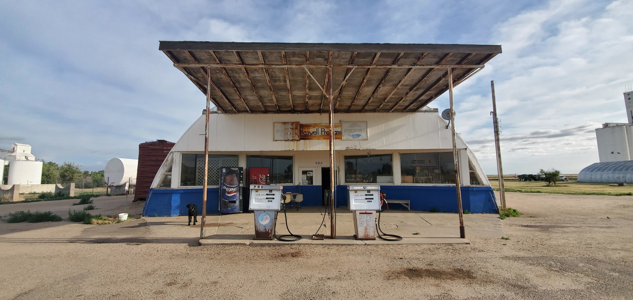 Haswell Propane, home of Jäger, and his grandfather, Paul.