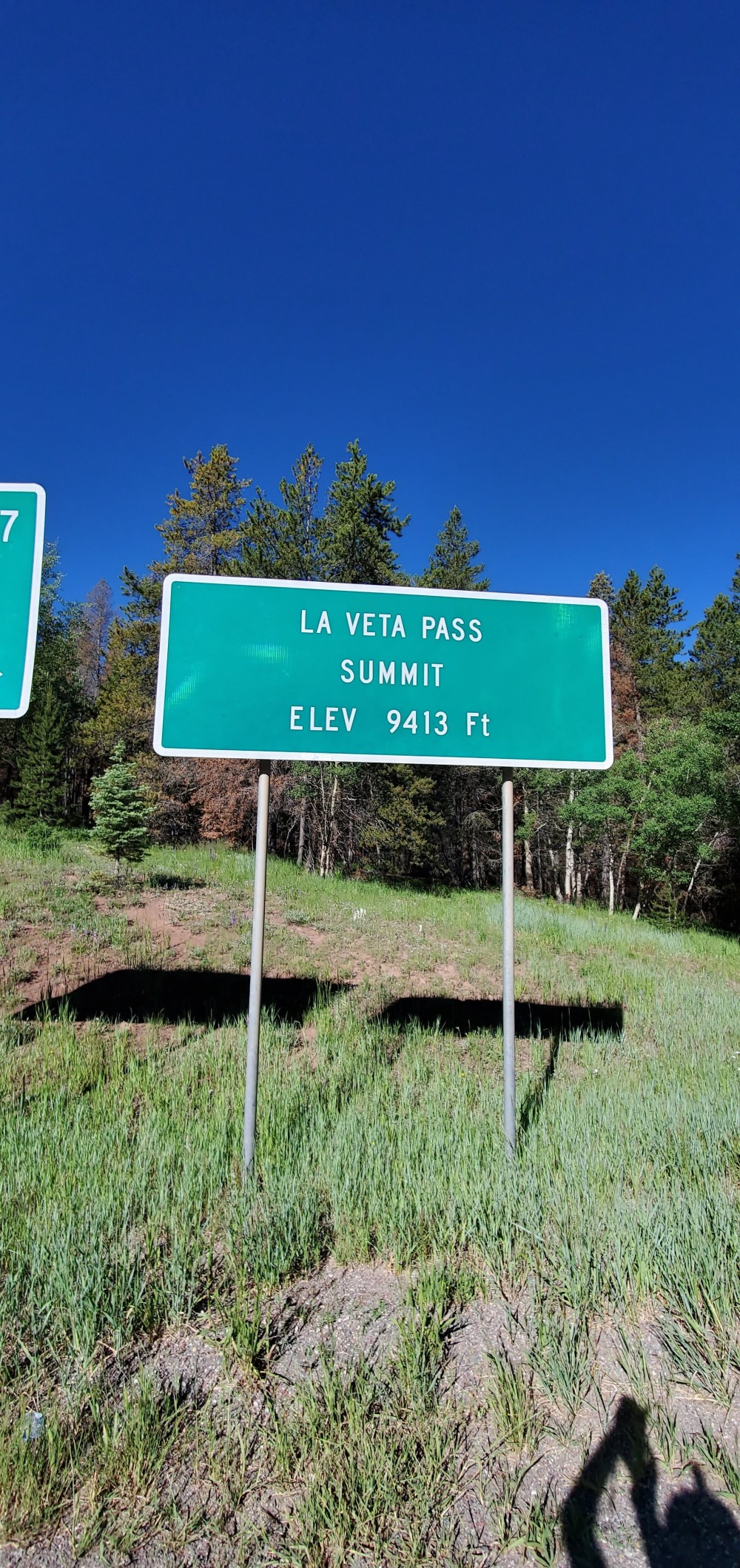 North La Veta Pass summit. Finally!
