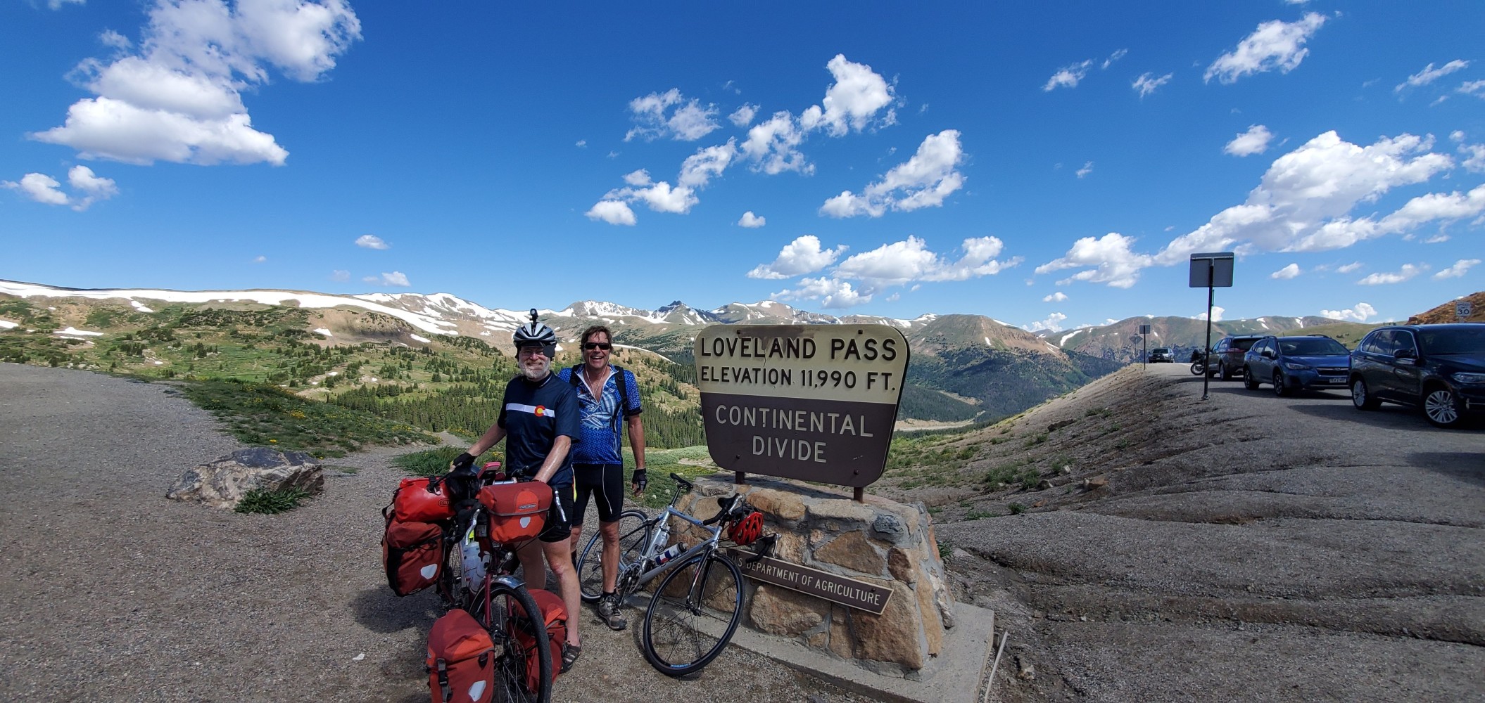We made it! My legs were shaking!