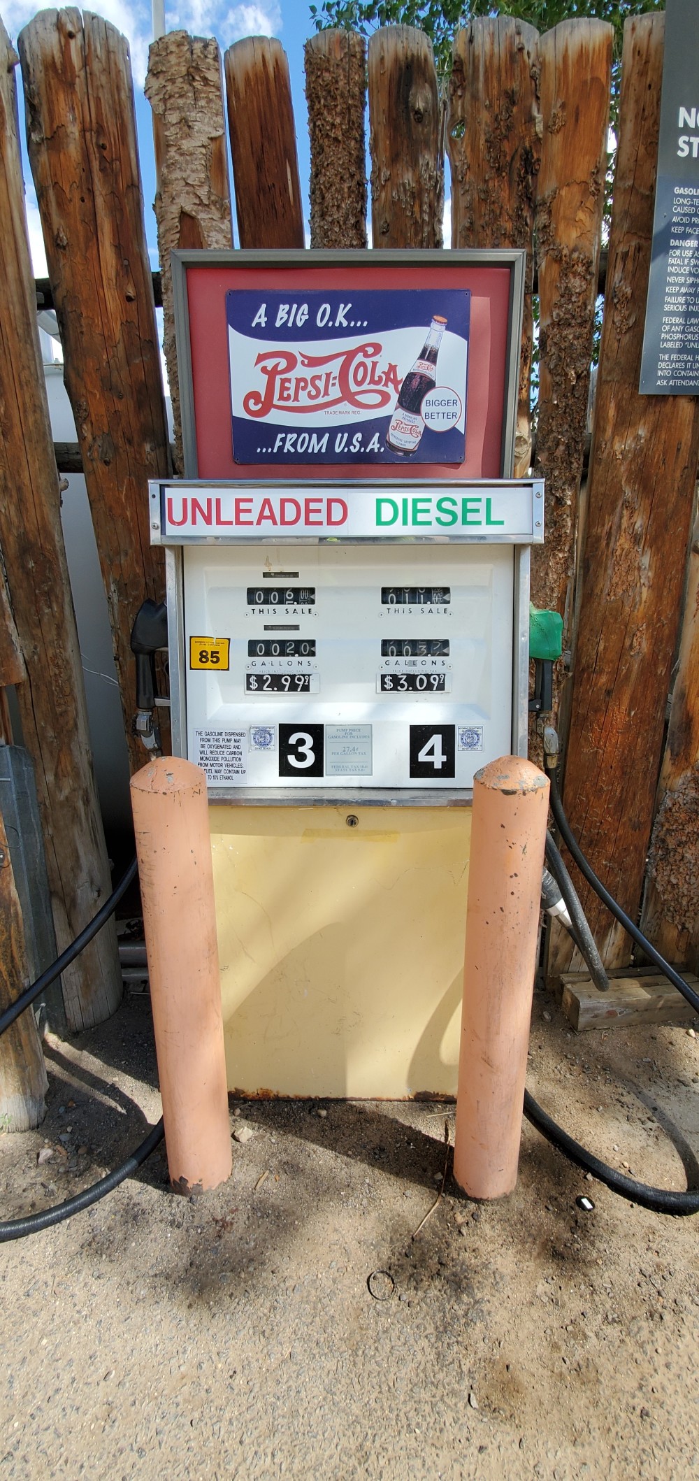 This pump is still in use! Riverside, Wyoming.
