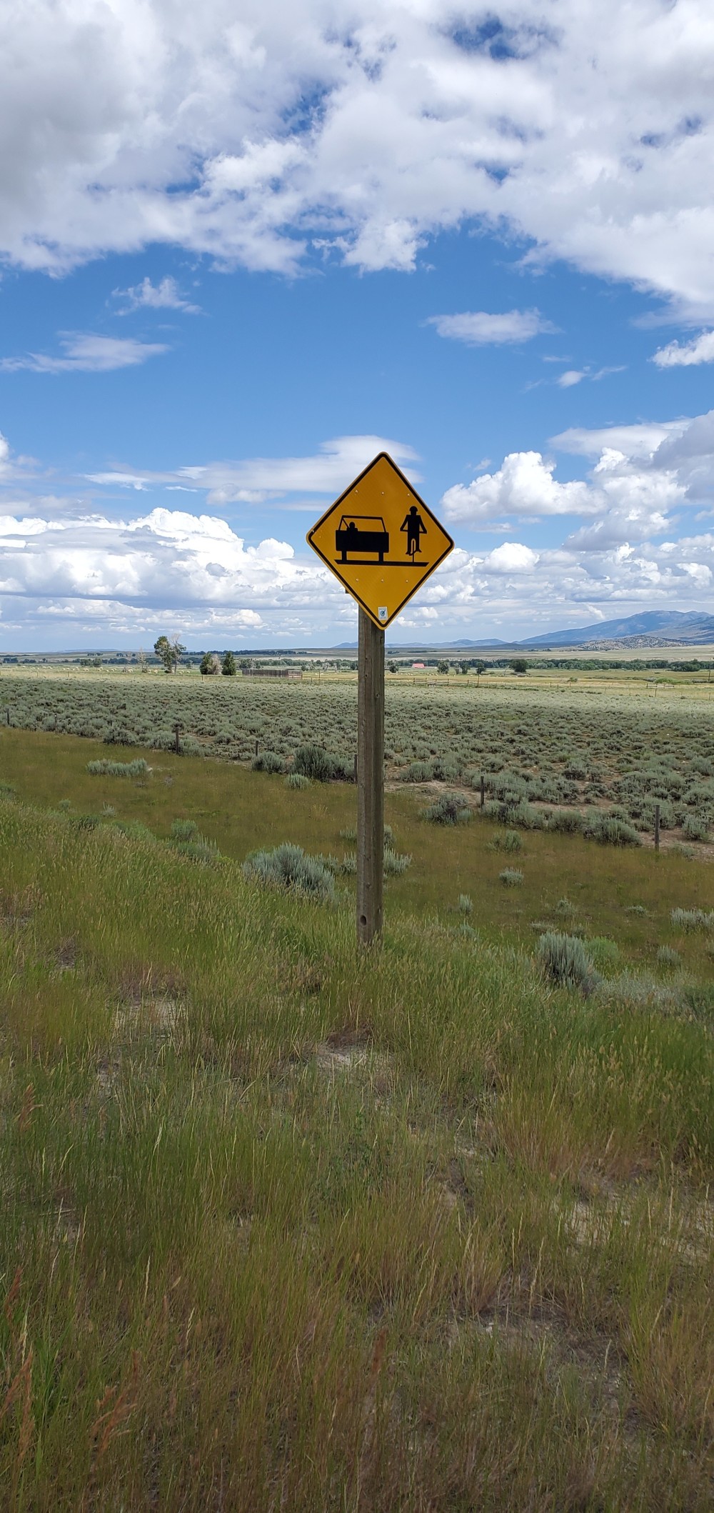 I have never seen a sign like this. I like it.
