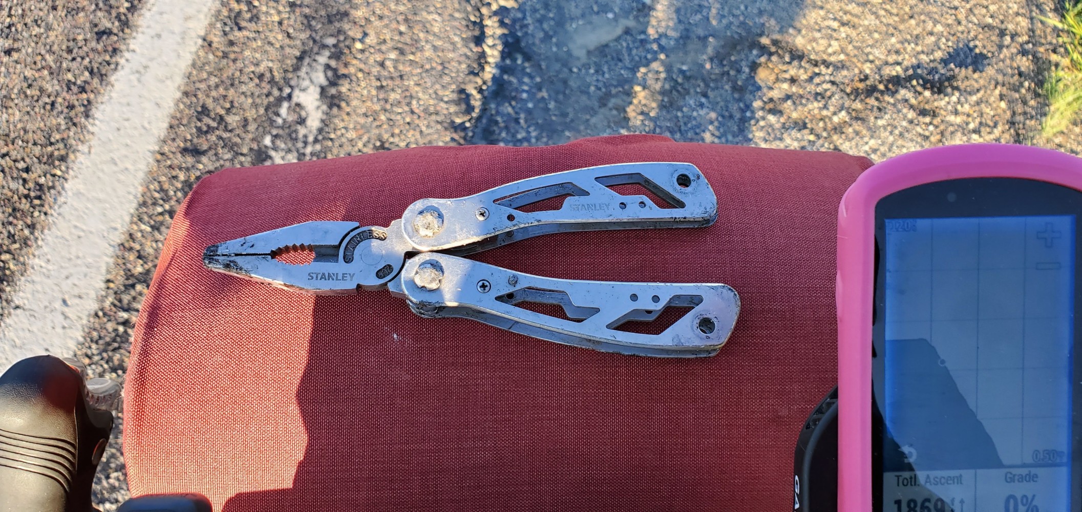 Another tool find. They're broken, but small enough to keep.
