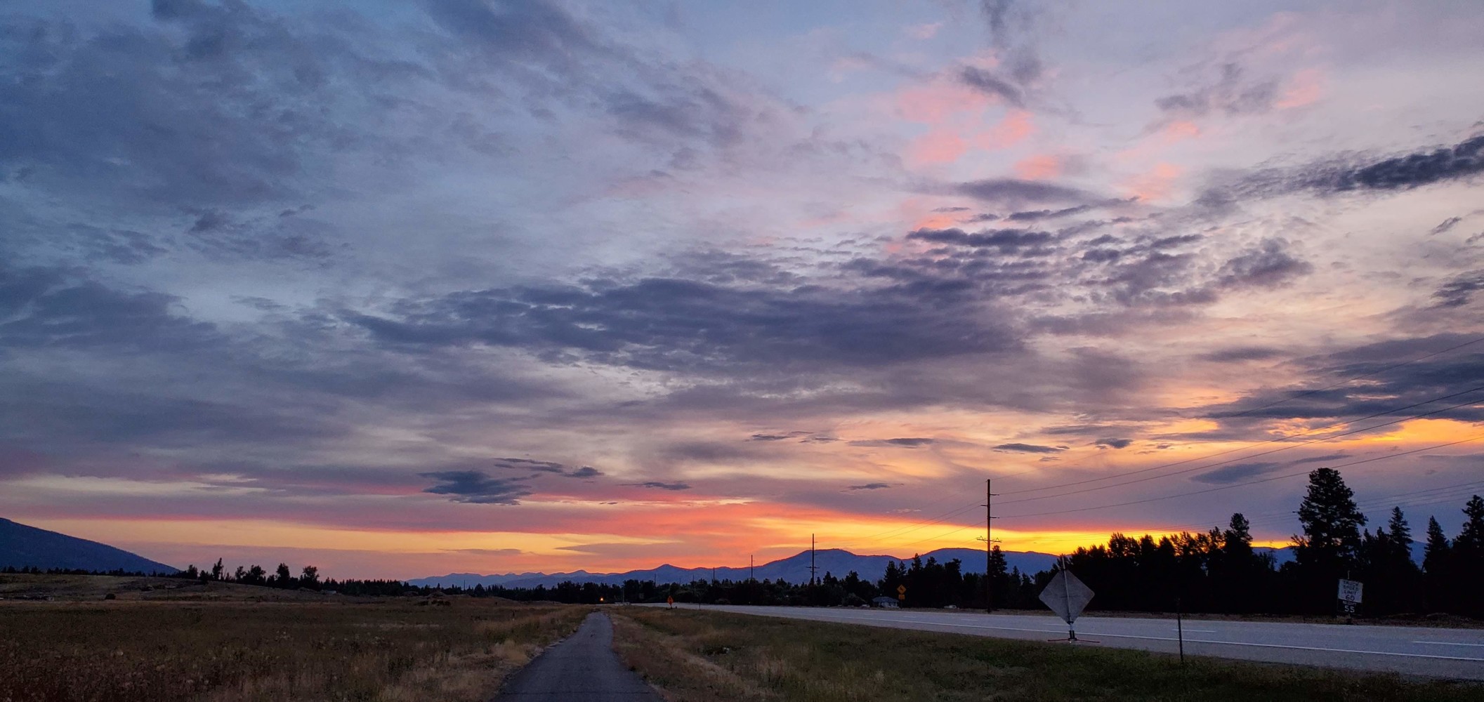 Dawn in the Bitterroot Valley
