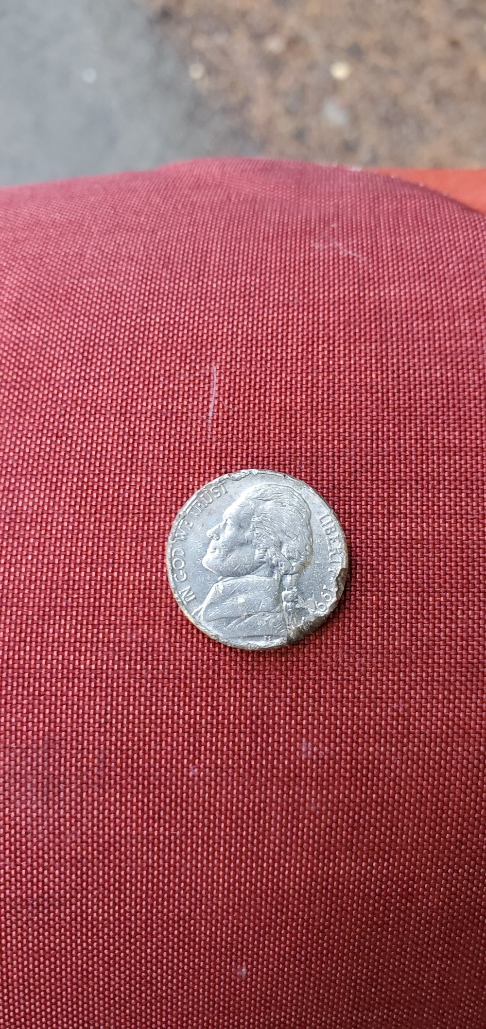 Susan B. Anthony's new friend. He's a little beat up.