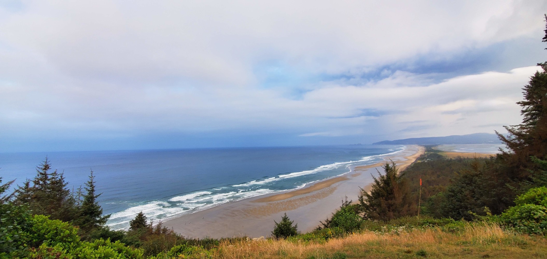 The beach from Cape Lookout.