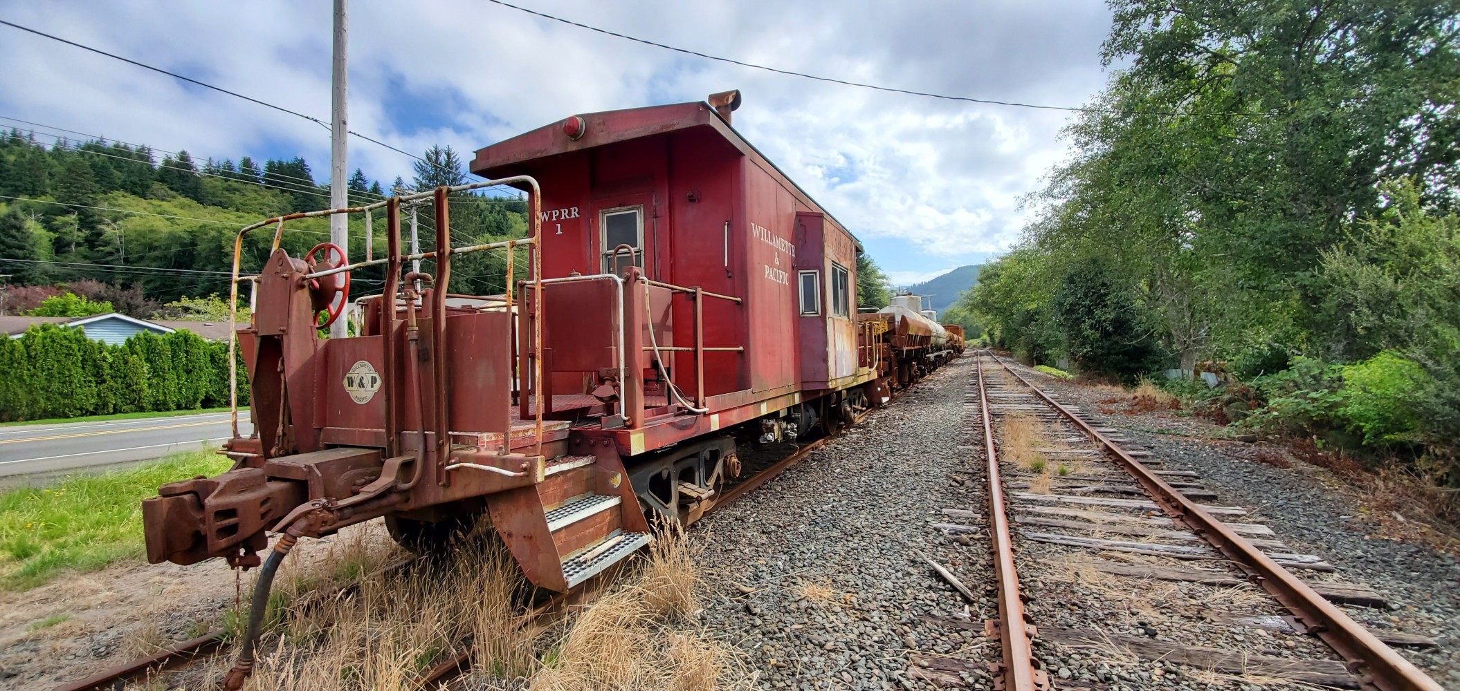 Another view of the train.