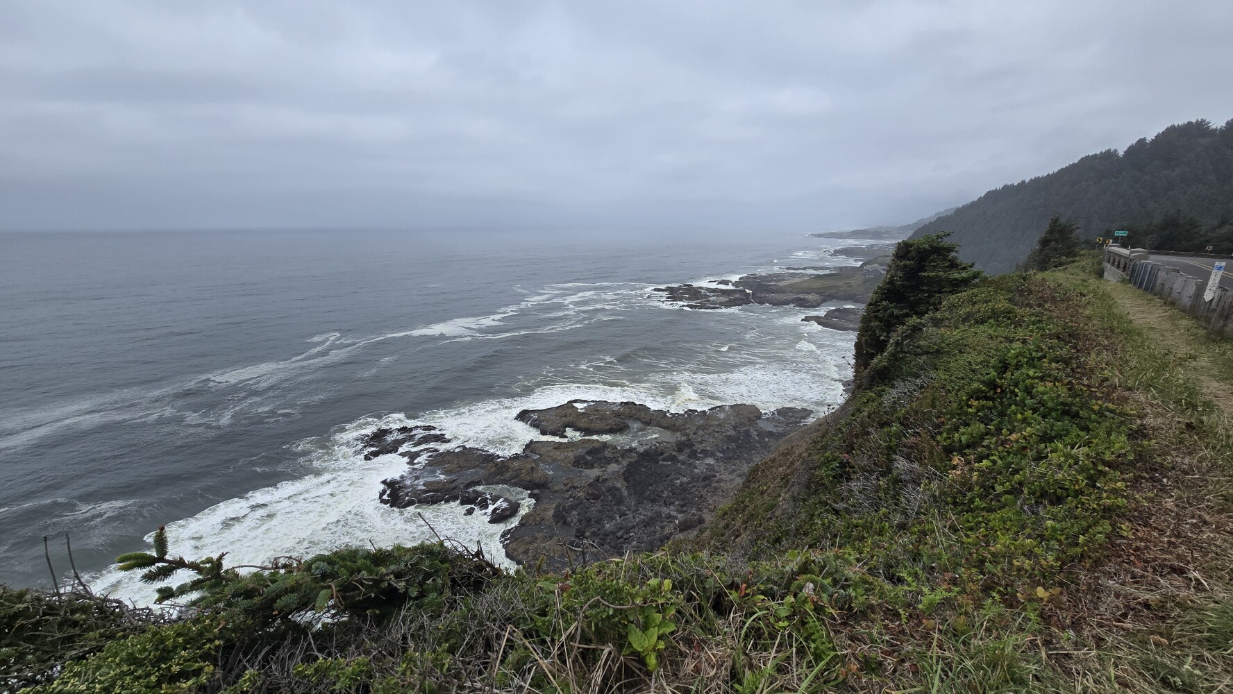 Rocky shore near Yachats