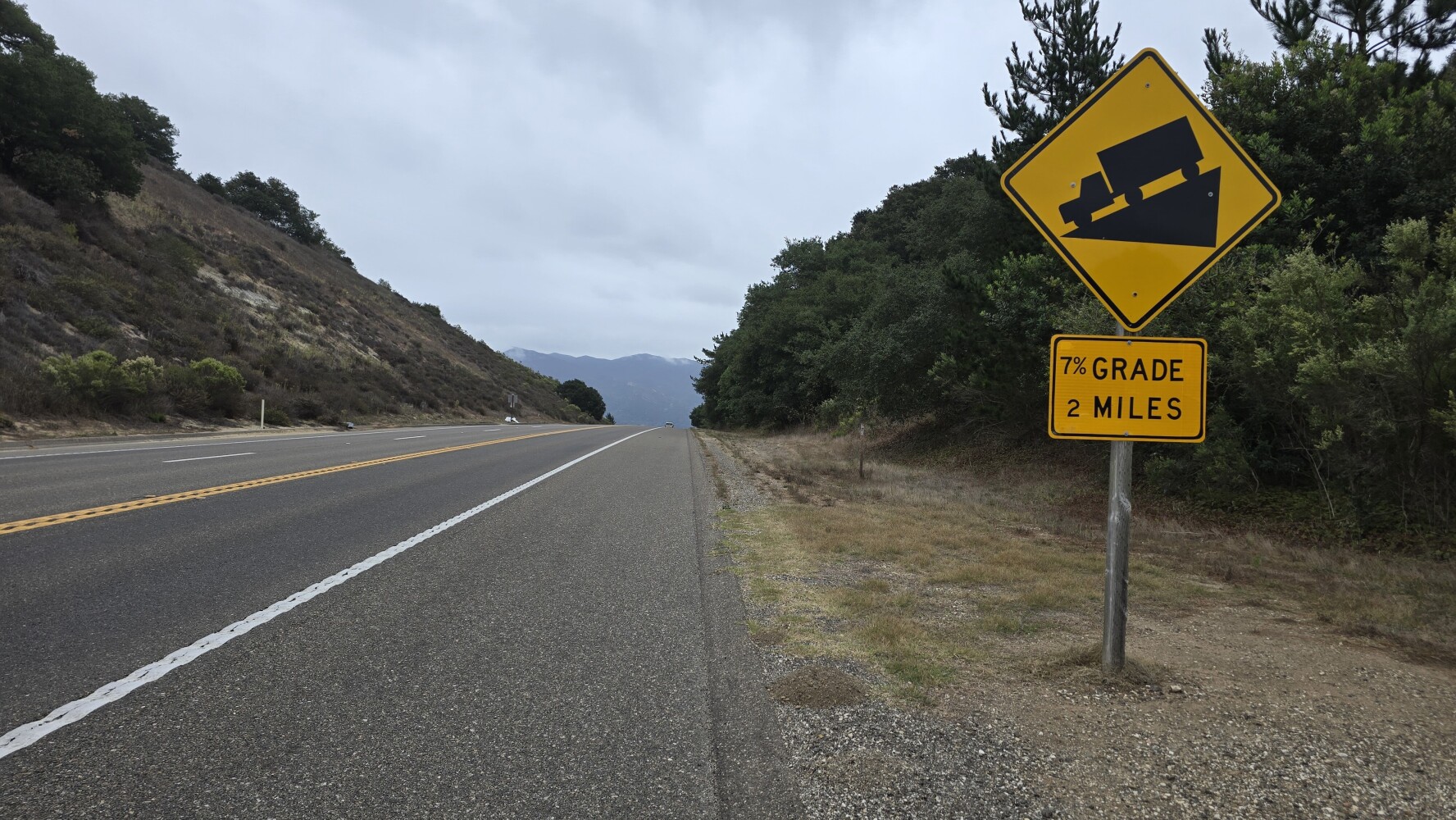 This was a lovely descent! The climb to this summit was super long (more than six miles), but so gentle.