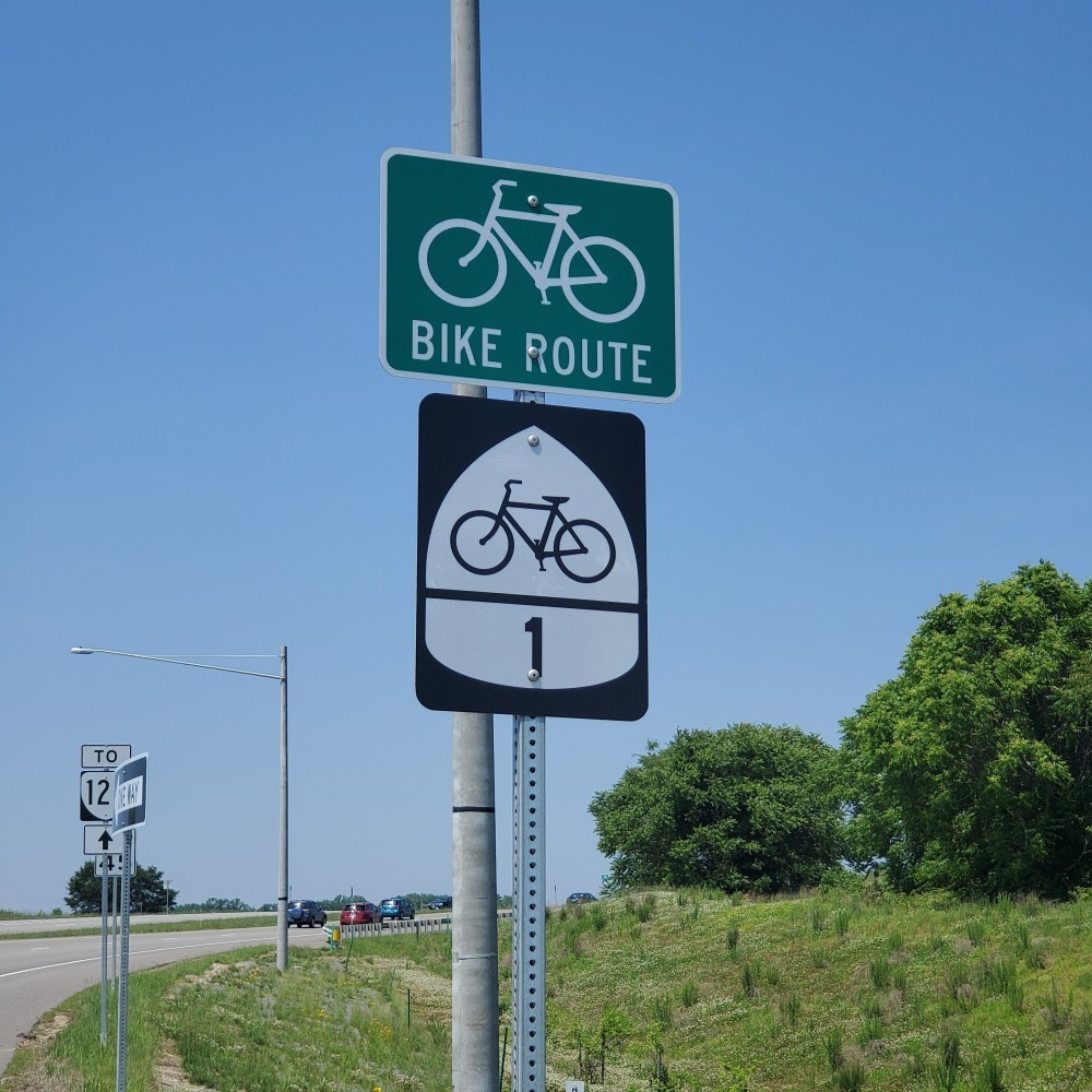 USBRS 1. I admit I kind of wanted to steal this sign.